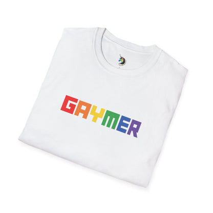 Square Rainbow Gaymer Unisex T-Shirt