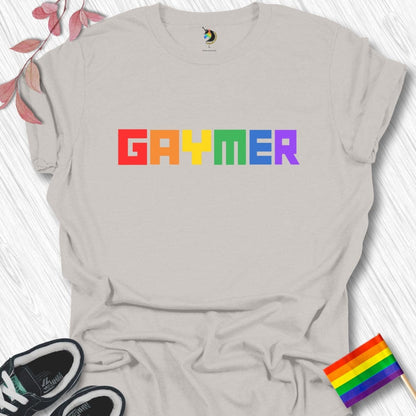 Square Rainbow Gaymer Unisex T-Shirt